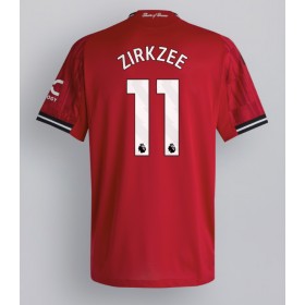 Manchester United Joshua Zirkzee #11 Hemmakläder 2025-26 Kortärmad